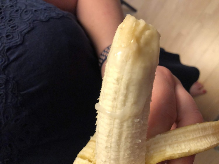 банан и сперма